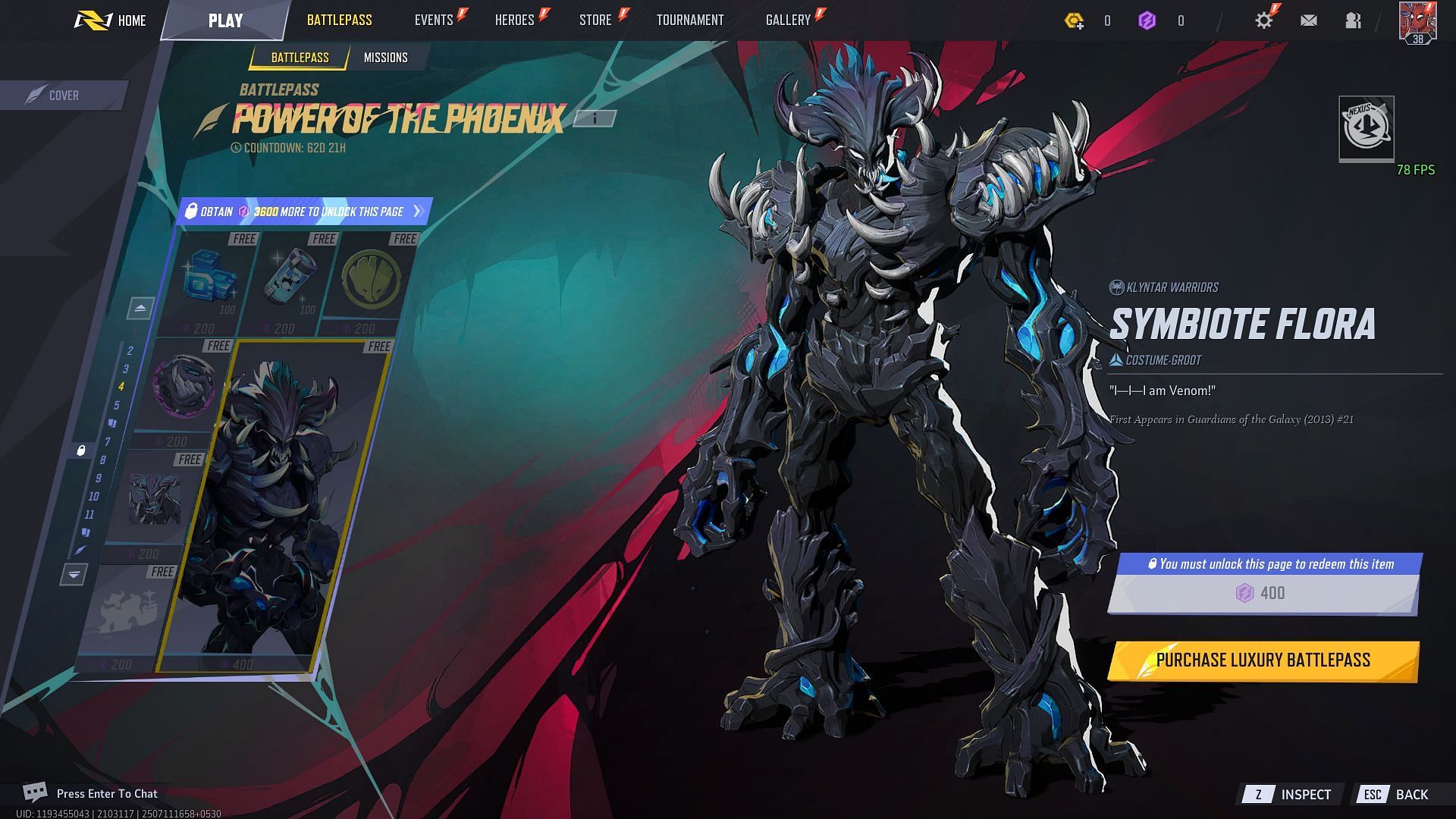 Battle Pass Page 4 (Image via SK Gaming || NetEase Games)